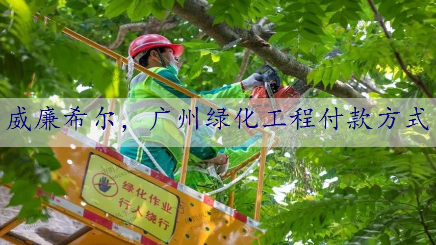 广州绿化工程付款方式